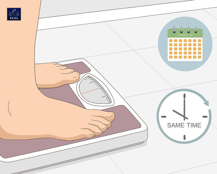 Đặt mục tiêu giảm cân rõ ràng